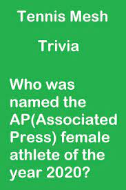 To know more about tennis you will find these trivia questions very handy. Pin On Tennis Trivia