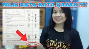Transkrip nilai asli dengan lndeks prestasi kumulatif. Cara Hitung Rata Rata Ijazah Cpns Kemenkumham Youtube