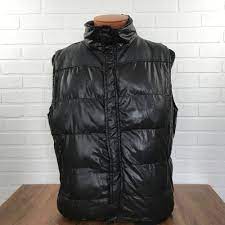 Black Puffer Puffy Vest Men S Large Size Sz L Ditch Plains Ny Lightweight Ditchplains Vest Puffy Vest Men Puffy Vest Black Puffer