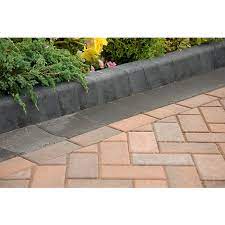 Gardenstone specialises in decorative garden edging for every garden. Marshalls Keykerb Smooth Edging Stone Pack Brindle 70 X 127 X 200mm 7 2m Wickes Co Uk