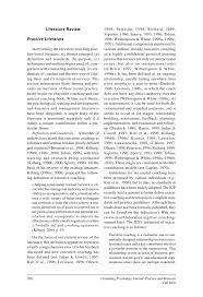 If the authors are tlaking about a controversial issue, are they presenting oth sides in a reasonable way? Literature Review Psychology Sample Literature Review Examples