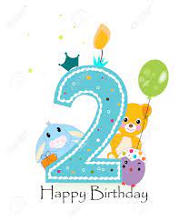 See more of joyeux anniversaire on facebook. Deuxieme Bougie Joyeux Anniversaire Bebe Carte Garcon De Voeux Avec Le Lapin Poussin Et Ours En Peluche Vecteur Clip Art Libres De Droits Vecteurs Et Illustration Image 55679493