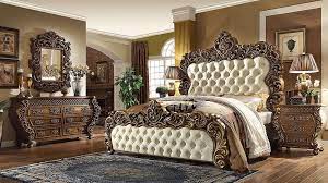A bedroom is more than a place to rest your head, it should be a sanctuary decorated to reflect your taste. Wooden Bedroom Carved Furniture In Traditional Style Bed 0047