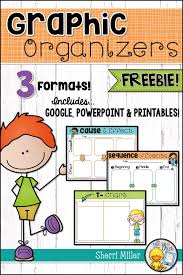 Graphic Organizers Freebie Digital And Printable Slp