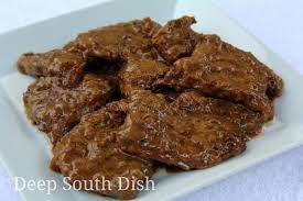 Steak And Gravy With Onion Recipe Tenderized Round Steak Recipes Bottom Round Steak Recipes Top Round Steak Recipes