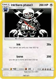 Download (5 mb) if you play this game you will have inf hp so you will beat ink sans. Pokemon Ink Sans Phase3