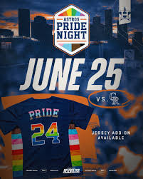 Join us for Pride Night at Minute Maid Park