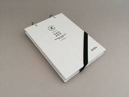 Bloc Notes Fatto Interamente In Carta Con Rilegatura Ad Anelli Ed Elastico Personalizzato Rilegatura Fatto A Mano Carta