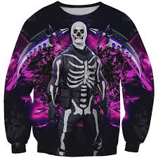 Find great deals on ebay for fortnite accounts skull trooper. Fortnite Skull Trooper Skin Hoodies Pullover Pueple Hoodie Topwear