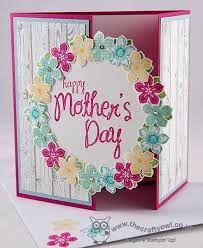 Materials for my easy layers greeting card set. 11 Beautiful Handmade Greeting Cards For Mother S Day Happy Mother S Day Card Cards Handmade Mother S Day Greeting Cards