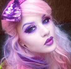 Love Kelly Eden S Pink And Purple Hair This Beautiful Women Is My Makeup Role Model I Love Her Purple Fairy Makeup Purple Makeup Purple Hair