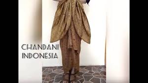 Tutorial Memakai Kain Batik Lilit By Chandani Indonesia Kain Batik Batik Batik Fashion