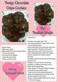Dapatkan resepi biskut raya 2020 paling hot dan sedap sekali rasanya. Fudge Chocolate Chip Cookies Cookie Recipes Cookie Cake Recipe Choc Chip Cookie Recipe
