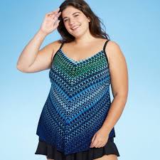 I do love the color, however, i was a little sad that it wasn't as bright or blue as the pictures. Women S Plus Size Cowl Neck Tankini Top Aqua Green Target