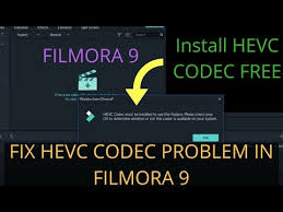 Hevc codec is best known for high coding efficiency.; Fixed Hevc Codec Must Be Installed To Use This Feature In Filmora In Windows 10 Ø¯ÛŒØ¯Ø¦Ùˆ Dideo