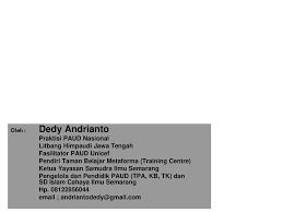 Format profil lembaga bisa dibuat sendiri dengan mengetiknya melalui komputer selanjutnya dicetak. Paud Holistik Integratif Ppt Download