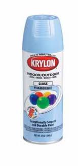 Krylon K05151701 Indoor Outdoor Spray Paint 12 Oz Peekaboo Blue Lifeandhome Com