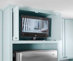 Its thick tempered glass can hold up to 8kg/17.6lbs of dvd players or most any. Don T Let Your Tv Ruin Your Kitchen My Ideal Home