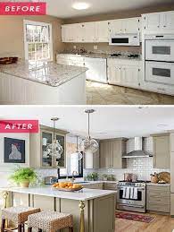 By performing a kitchen cabinet renovation, your kitchen will greatly benefit from the new look it receives. Home Dzine Kitchen Before And After Kitchen Renovations
