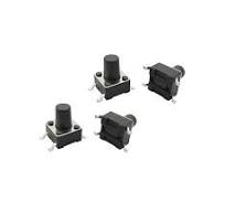 6x6x9mm - 4 Pin SMD Push Button Switch Black – SMD Package | Sharvielectronics: Best Online Electronic Products Bangalore