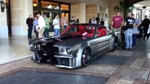 Video Clip Of Mustang Fastback Matte Grey Black Red Interior Mustang Fastback Red Interiors Bmw Car