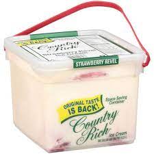Our experts tested the healthiest ice cream brands, including pints, bars​, pops, sandwiches. Country Rich Strawberry Revel Ice Cream 4 5 Qt Reviews 2021