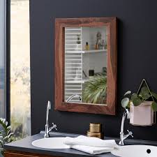 Tikamoon miroir salle de bain. Miroir En Palissandre 70 X 50 Cm Accessoire Salle De Bain Tikamoon