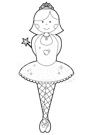 We have special collections of printables for boys and for girls, for any occasions. Colour In Ballerina Girl Stock Vector Freeimages Com