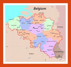 Belgium is a federal state located in western europe, bordering the north sea. Administrative Map Of Belgium Maps Of Belgium Maps Of Europe Gif Map Maps Of The World In Gif Format Maps Of The Whole World