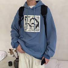 One Piece Stampede Anime Monkey D Luffy Yelling Hoodie Circumtoy