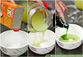 how to make a lemon juice air freshener