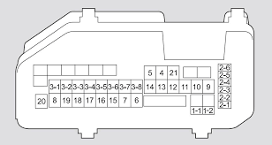 honda accord 2011 2012 fuse box diagram auto genius