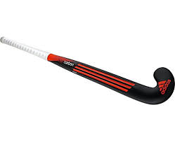 A hockey stick is a piece of sports equipment used by the players in all the forms of hockey to move the ball or puck (as appropriate to the type of hockey) either to push, pull, hit, strike, flick, steer, launch or stop the ball/puck during play with the objective being to move the ball/puck around the playing area using the stick, and then trying to score. Adidas Lx24 Carbon Hockey Stick White Red Black 36 5in Sl Buy Online In India At Desertcart In Productid 85664905