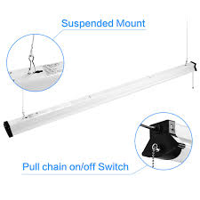 A smart ceiling fan has its light and fan connected to your. 5600lm On Off Pull Chain Included Plug And Play 5000k 128w Fluorescent Tube Replacement Linkable 50w Led Shop Light 4ft Garage Lights 4 Foot Faithsail Linear Strip Ceiling Lighting 8 Pack Mimbarschool Com Ng