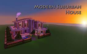Minecraft tutorial how to make a modern suburban house 1 quot 2020 tutorial quot. Modern Suburban House Minecraft Map