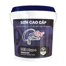 Sơn nội thất cao cấp màu tươi sáng, bền chắc, độ phủ cao GAMA G11