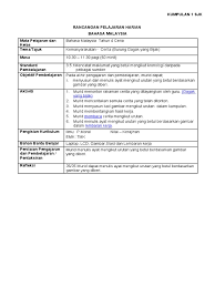 Rancangan pengajaran harian bahasa melayu tahun 4. Contoh Rph Kssr Bm Thn 4 Shared By Pang Menchee