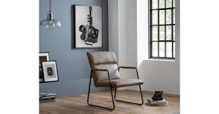 Check spelling or type a new query. Gramercy Industrial Faux Leather Accent Chair The Place For Homes
