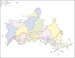 Show all articles in the map. Yamaguchi Free Map Free Blank Map Free Outline Map Free Base Map Outline Municipalities Main Cities Roads Color White