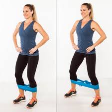 Lateral Band Walks The Best Lower Body Exercises For A Knee Injury Shape Magazine Knee Exercises Lower Body Workout Lower Body