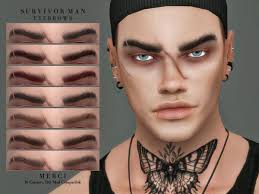 My bad englishokay friends, thanks to you…„ to take a view to my questi. The Sims Resource Survivor Man Eyebrows By Merci Sims 4 Downloads