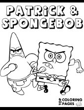 Krabs are playing in a rock band! Printable Spongebob Soccer Coloring Sheet Topcoloringpages Net