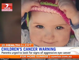 But understanding the warning signs of cancer could save your the earliest and most common sign of this cancer is the white pupillary reflex. Kellie Perren Discovers Her Daughter S Eye Cancer After Spitting A Strange White Glow In Her Student Be In Rose