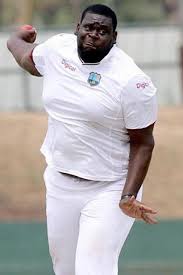 Rahkeem cornwall has an imposing figure for a cricketer, he is 6 ft 4 inches tall and weighs 140 kilograms. At 6ft 6in And 22st Big Man Rahkeem Cornwall Has Defied Selectors Call To Shape Up And Won Place With Weight Of Wickets Sport The Sunday Times