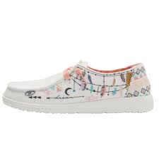 The buckle carries the latest hey dude products and styles, so come back often. Hey Dude Shoes Wendy Chambray Doodle Star White