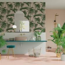 Comment peindre un mur en papier peint ? 4 Nouveaux Papiers Peints 4murs Miami Vibes