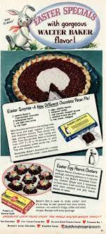 Chocolate Pecan Pie For Easter A Retro 50s Recipe Vintage Dessert Chocolate Pecan Chocolate Pecan Pie