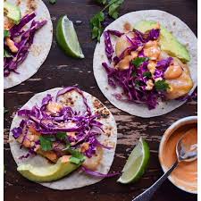 Heat the oil to 365 degrees f (185 degrees c) over medium heat. Crispy Fish Tacos With Sriracha Sesame Mayo And Quick Pickled Cabbage By Carolynscooking Quick Easy Recipe The Feedfeed