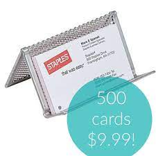 Printing business cards can be expensive, but here are some of the best places to get cheap business cards and business cards are no exception. Staples Business Cards Template 42 Blank Business Card Template Staples For Dad Business Card Design Free Business Cards Business Cards Simple