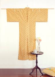 Cut and sew the neckline. Kimono Style Robe Peppermint Magazine